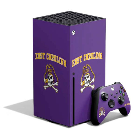 East Carolina University ECU Pirates Logo Xbox Series X Skins