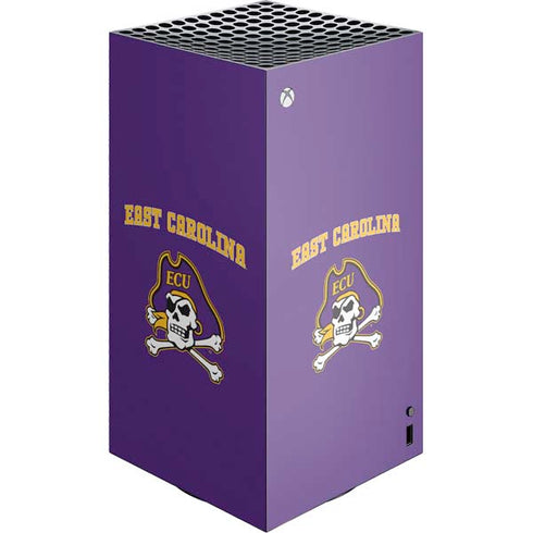 East Carolina University ECU Pirates Logo XBox Series X Digital Edition Console Skin