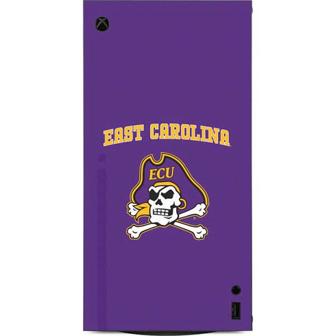 East Carolina University ECU Pirates Logo XBox Series X Digital Edition Console Skin