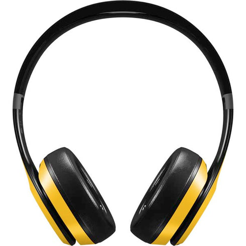 East Carolina University ECU Pirates Logo Yellow Beats Studio Pro Wireless Headphones Skin