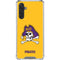 East Carolina University ECU Pirates Logo Yellow Galaxy A17 Clear Case
