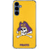 East Carolina University ECU Pirates Logo Yellow Galaxy A55 5G Clear Case