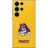 East Carolina University ECU Pirates Logo Yellow Galaxy Skins