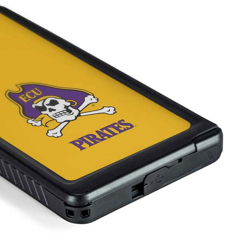 East Carolina University ECU Pirates Logo Yellow Galaxy S24 Ultra Waterproof Case