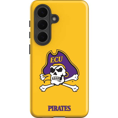 East Carolina University ECU Pirates Logo Yellow Galaxy S26 Impact Case