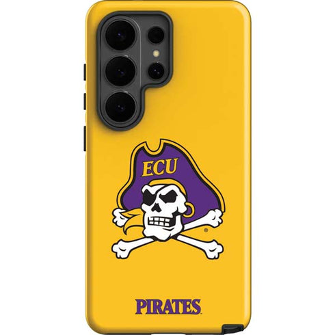 East Carolina University ECU Pirates Logo Yellow Galaxy S26 Ultra Impact Case