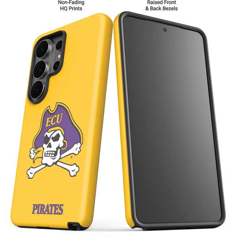 East Carolina University ECU Pirates Logo Yellow Galaxy S26 Ultra Impact Case