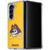 East Carolina University ECU Pirates Logo Yellow Galaxy Z Fold5 5G Clear Case