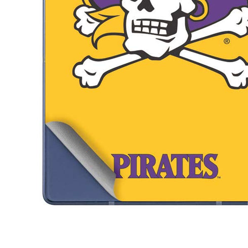 East Carolina University ECU Pirates Logo Yellow Galaxy Z Fold6 Skin