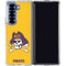East Carolina University ECU Pirates Logo Yellow Galaxy Z Fold7 Clear Case