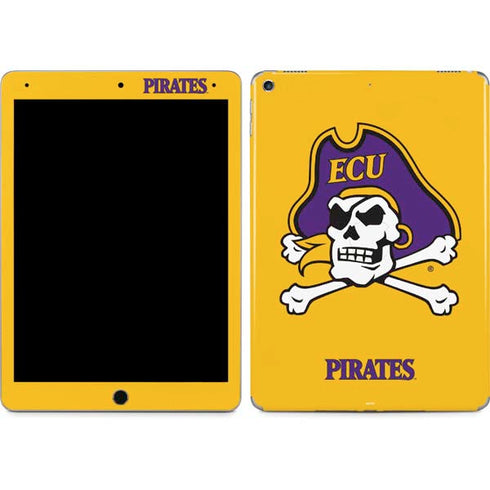 East Carolina University ECU Pirates Logo Yellow iPad Skins