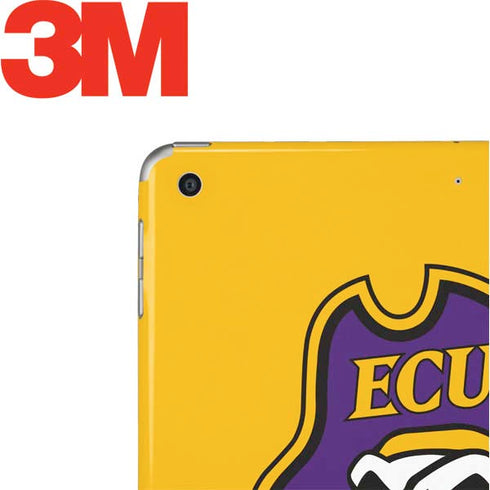 East Carolina University ECU Pirates Logo Yellow Apple iPad Skin