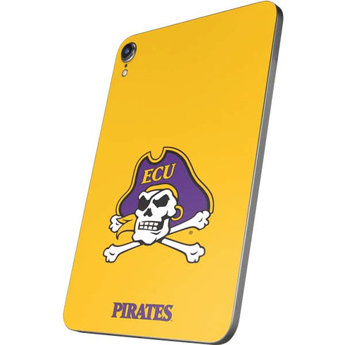 East Carolina University ECU Pirates Logo Yellow Apple iPad Mini Skin