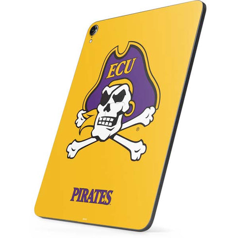 East Carolina University ECU Pirates Logo Yellow Apple iPad Pro Skin