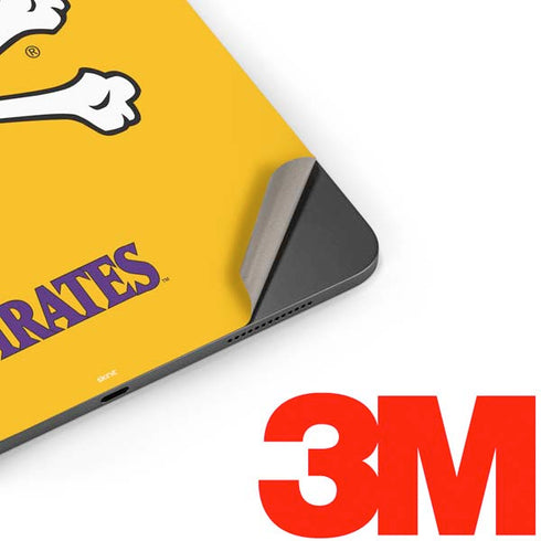 East Carolina University ECU Pirates Logo Yellow Apple iPad Pro Skin