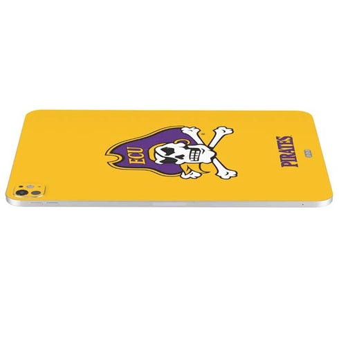 East Carolina University ECU Pirates Logo Yellow iPad Pro 13in M4 (2024) Skin