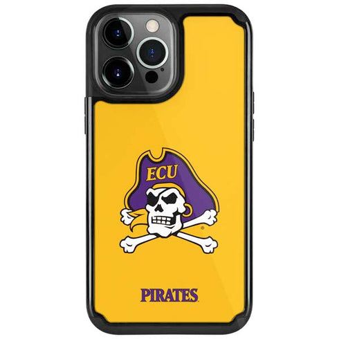 East Carolina University ECU Pirates Logo Yellow iPhone Cases