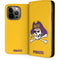East Carolina University ECU Pirates Logo Yellow iPhone 14 Pro Folio Case