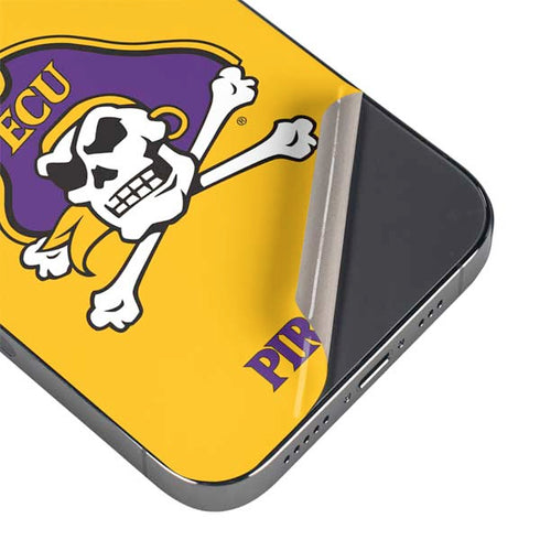 East Carolina University ECU Pirates Logo Yellow iPhone 15 Pro Max Skin
