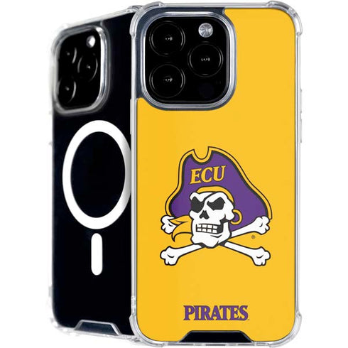 East Carolina University ECU Pirates Logo Yellow iPhone 16 Pro MagSafe Case