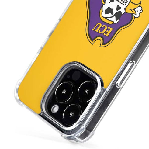 East Carolina University ECU Pirates Logo Yellow iPhone 16 Pro Max MagSafe Case