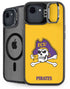 East Carolina University ECU Pirates Logo Yellow iPhone 16e Kickstand Case