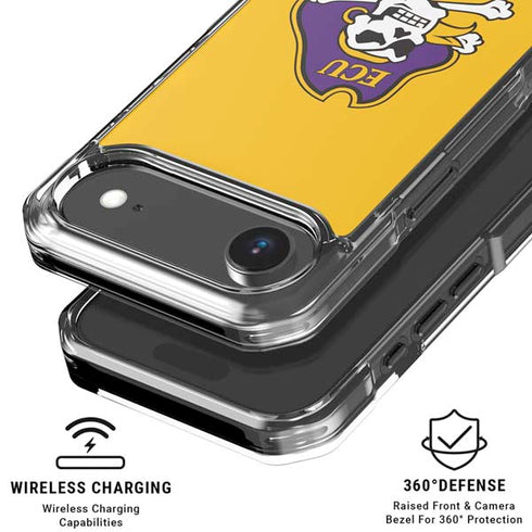 East Carolina University ECU Pirates Logo Yellow iPhone 17 Air MagSafe Case