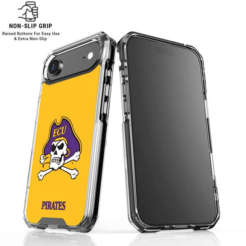 East Carolina University ECU Pirates Logo Yellow iPhone 17 Air MagSafe Case
