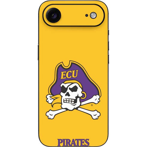 East Carolina University ECU Pirates Logo Yellow iPhone 17 Air Skin