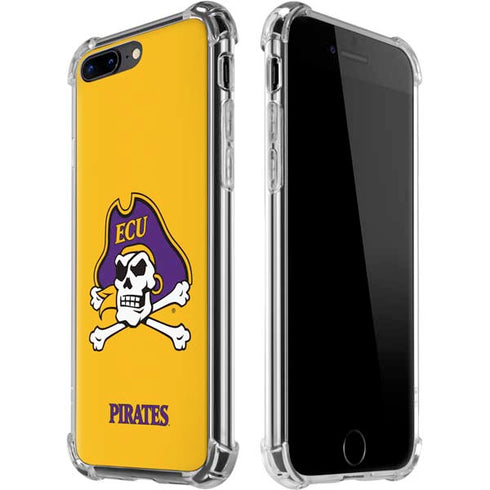 East Carolina University ECU Pirates Logo Yellow iPhone Cases