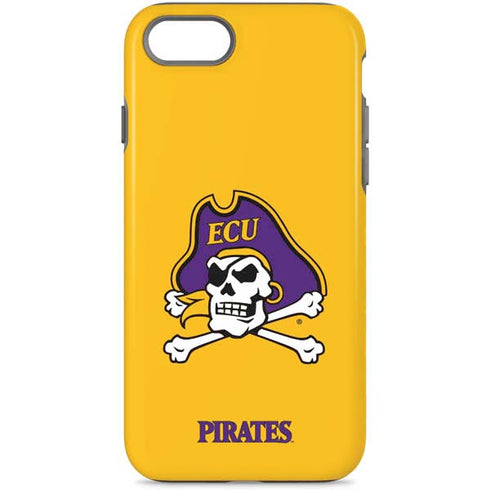 East Carolina University ECU Pirates Logo Yellow iPhone Cases