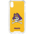 East Carolina University ECU Pirates Logo Yellow iPhone XS Clear Case