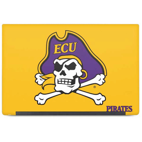 East Carolina University ECU Pirates Logo Yellow Dell Latitude Skin