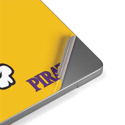 East Carolina University ECU Pirates Logo Yellow Apple MacBook Pro 14-inch Skin