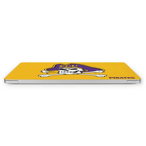 East Carolina University ECU Pirates Logo Yellow Apple MacBook Pro 16-inch Skin