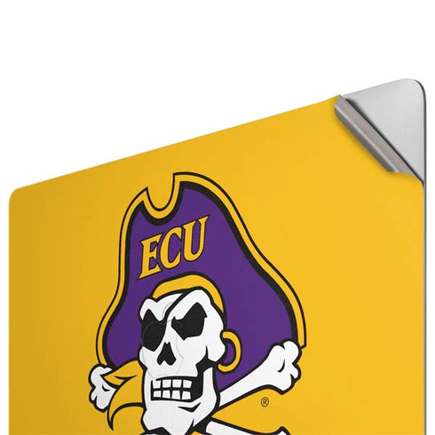 East Carolina University ECU Pirates Logo Yellow Apple MacBook Pro 16-inch Skin