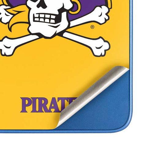 East Carolina University ECU Pirates Logo Yellow Moto G Play 4G (2024) Skin
