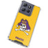 East Carolina University ECU Pirates Logo Yellow Moto G Play 5G (2025) Clear Case
