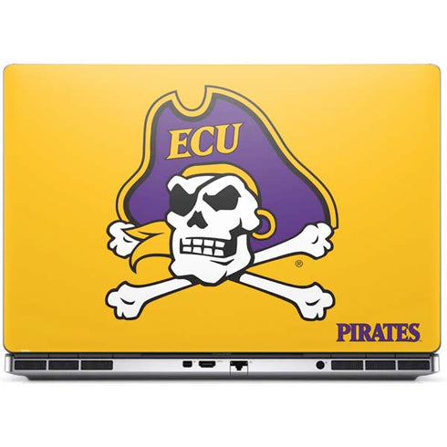 East Carolina University ECU Pirates Logo Yellow Dell Precision Skin