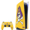East Carolina University ECU Pirates Logo Yellow PlayStation PS5 Skins