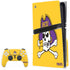 East Carolina University ECU Pirates Logo Yellow PlayStation PS5 Skins