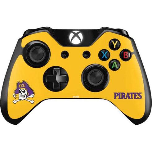 East Carolina University ECU Pirates Logo Yellow Xbox One Skins