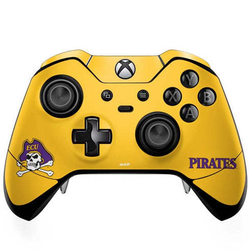East Carolina University ECU Pirates Logo Yellow Xbox One Skins