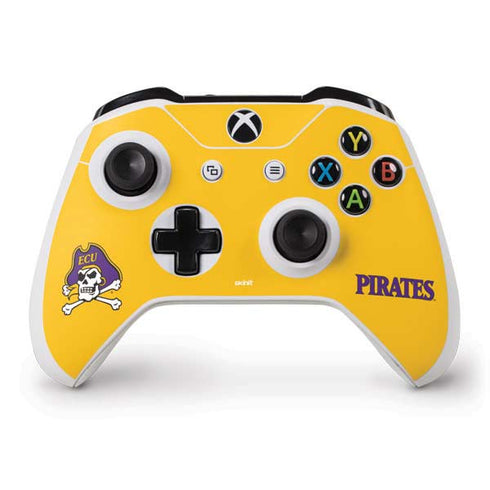 East Carolina University ECU Pirates Logo Yellow Xbox One Skins