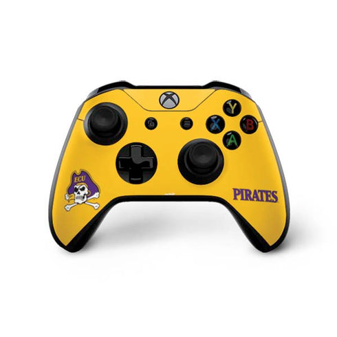East Carolina University ECU Pirates Logo Yellow Xbox One Skins