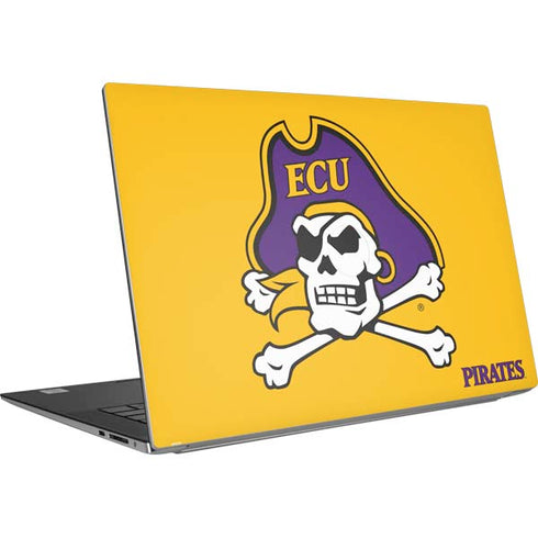 East Carolina University ECU Pirates Logo Yellow Dell XPS Skin