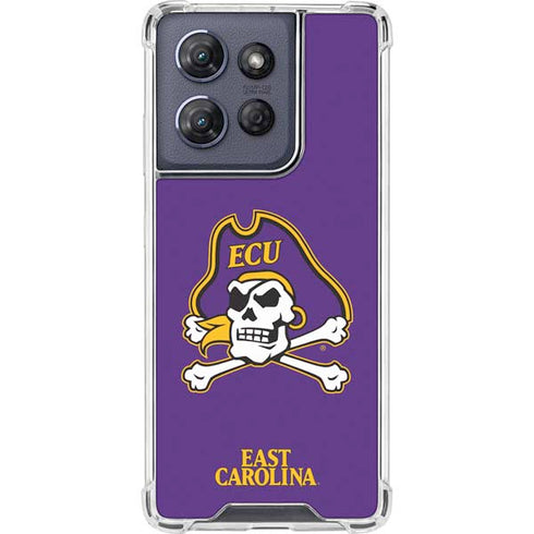 East Carolina University ECU Pirates Moto G 5G (2025) Clear Case