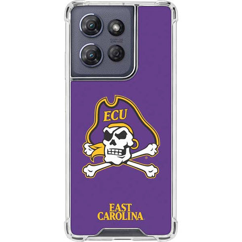 East Carolina University ECU Pirates Moto G Stylus 5G (2025) Clear Case