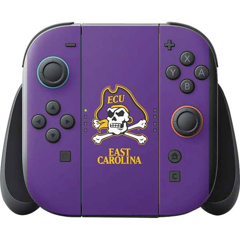 East Carolina University ECU Pirates Nintendo Switch 2 (2025) with Joy-Con Skin