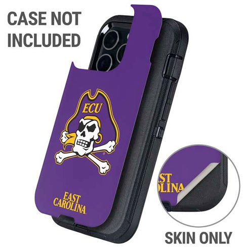 East Carolina University ECU Pirates Otterbox Defender iPhone Skin